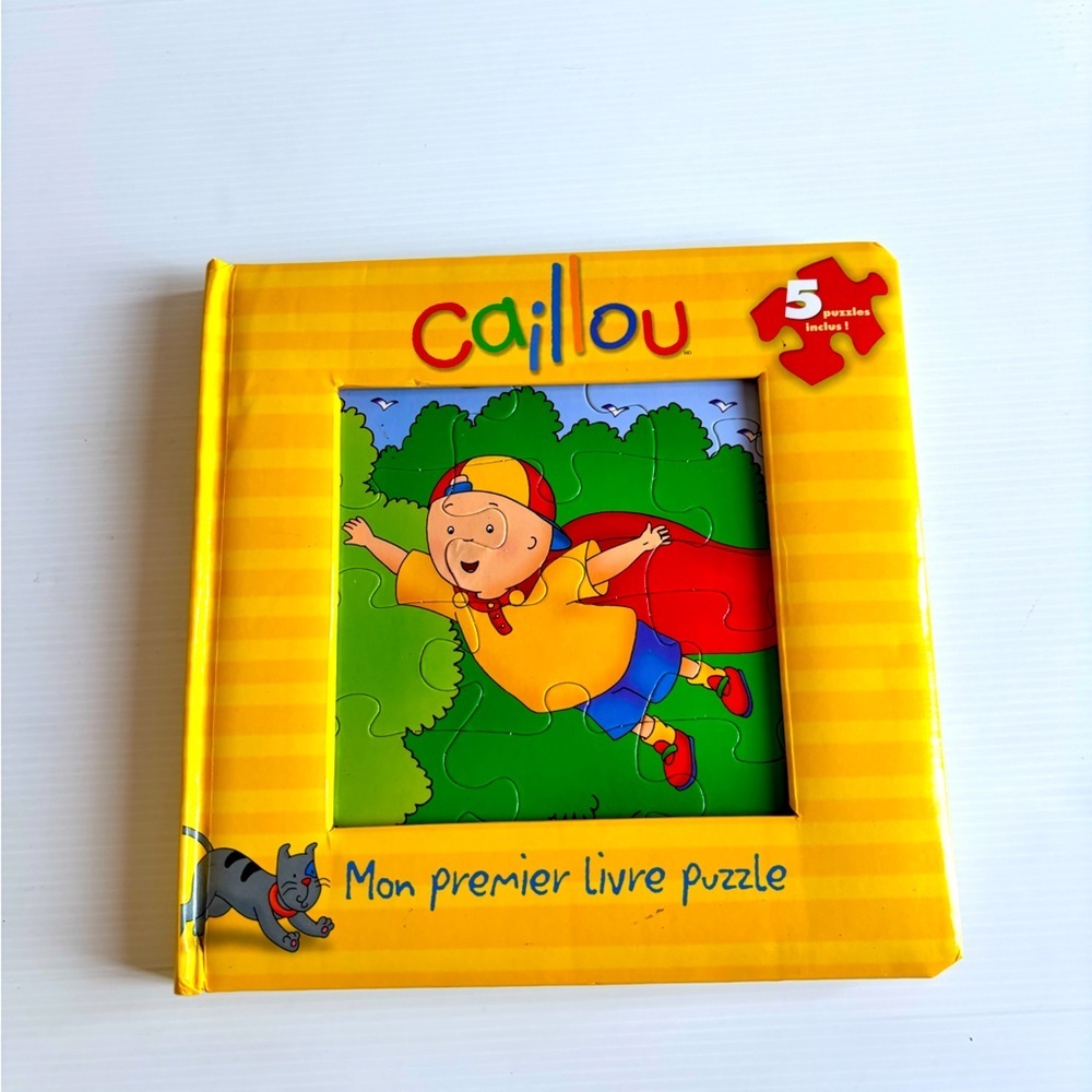 Caillou Mon Premier Livre Puzzle
